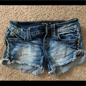 Jean shorts small